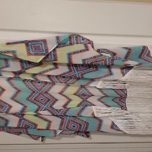 Op  Women's  Sheer Cardigan Multi  Colors Size L ( 11-13)